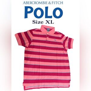 🦌 brand new vintage Abercrombie and Fitch polo shirt XL w tags